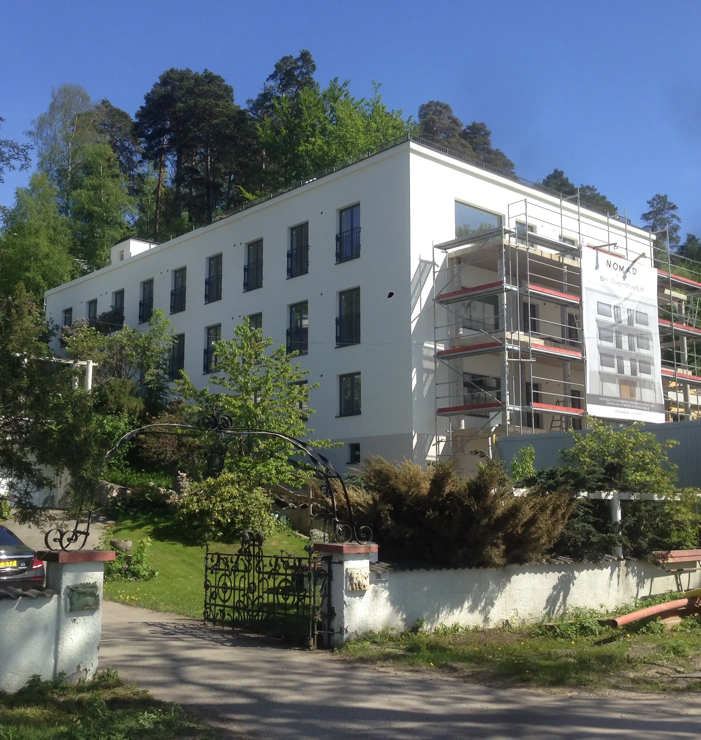 Renovation of a 10-apartment building in Huddinge